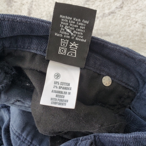 Big Star 1974 Midnight Blue Skinny Cords Size 30 NWT - Picture 6 of 7